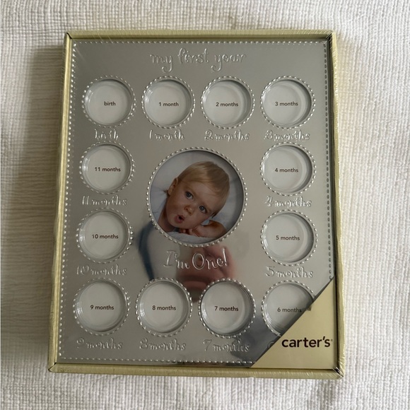 First year baby picture frame - Picture 1 of 5